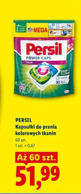 Kapsułki do prania kolorowych tkanin Persil