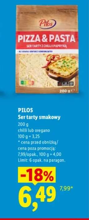 Ser tarty smakowy chilli Pilos +1 wariant