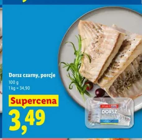 Dorsz czarny porcje
