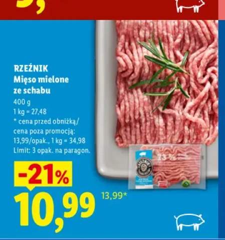 Mięso mielone ze schabu Rzeźnik