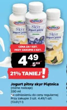 Jogurt pitny skyr Piątnica