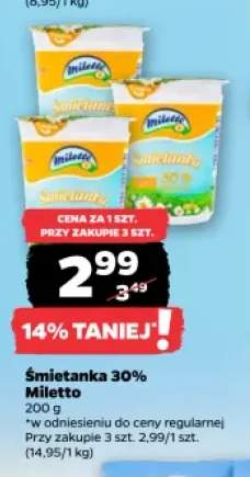 Śmietanka Miletto 30%