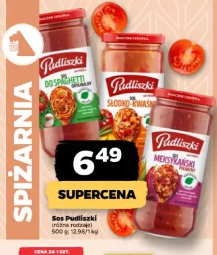 Sos do spaghetti oryginalny Pudliszki +2 warianty