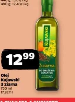 Olej rzepakowy Kujawski 3 ziarna