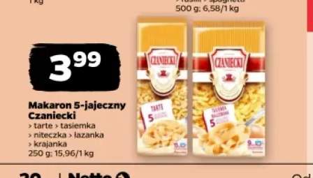 Makaron 5-jajeczny tarte Czaniecki +4 warianty