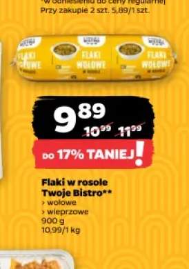 Flaki w rosole wieprzowe Twoje Bistro +1 wariant