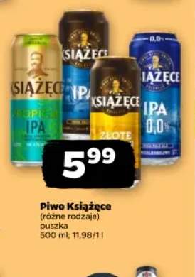 Piwo Książęce Tropical IPA +3 warianty