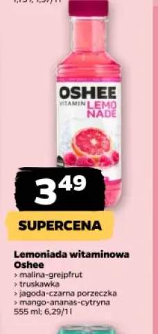 Lemoniada witaminowa malina-grejpfrut Oshee +3 warianty
