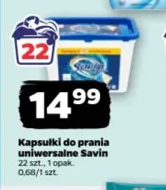 Kapsułki do prania uniwersalne Savin
