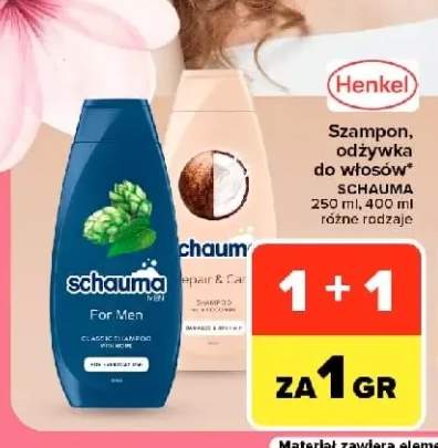 Szampon do włosów Schauma Repair & Care +1 wariant