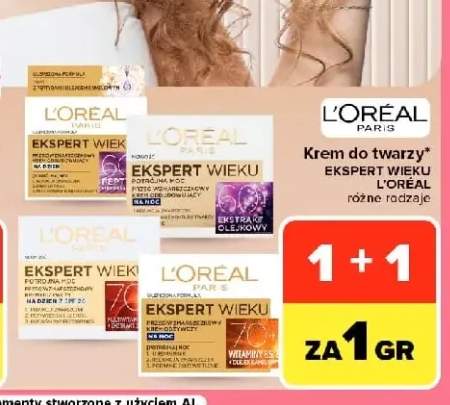 Krem do twarzy Ekspert Wieku 50+ na dzień L'Oréal +3 warianty
