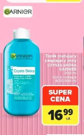 Tonik matujący zwężający pory Czysta Skóra Garnier