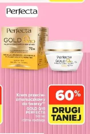 Krem przeciwzmarszczkowy do twarzy Gold Q10 Perfecta