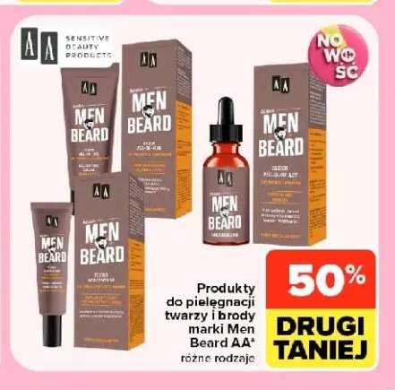 Produkty do pielęgnacji twarzy i brody Men Beard AA