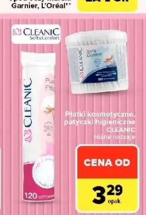 Płatki kosmetyczne Cleanic +1 wariant