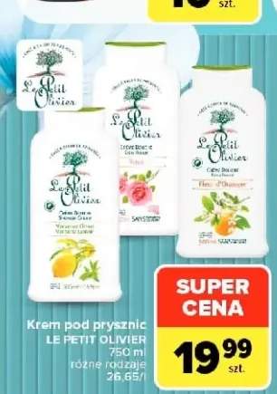 Krem pod prysznic Le Petit Olivier Verveine Citron +2 warianty