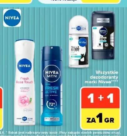 Dezodoranty marki Nivea +3 warianty