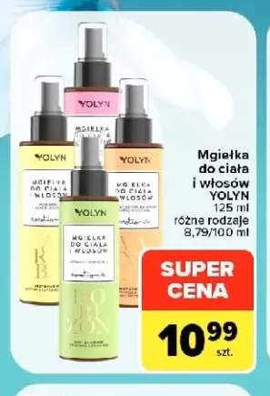 Mgiełka do ciała i włosów Yolyn