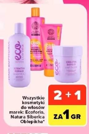 Kosmetyki do włosów marek: Ecoforia, Natura Siberica Oblepikha +4 warianty