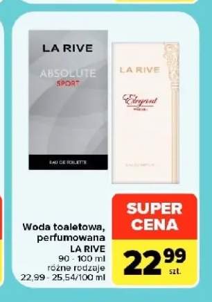 Woda toaletowa La Rive +1 wariant