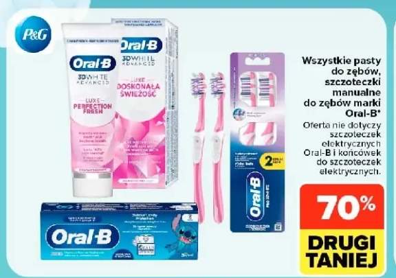 Pasta do zębów 3D White Advanced Luxe Perfection Fresh Oral-B +5 wariantów