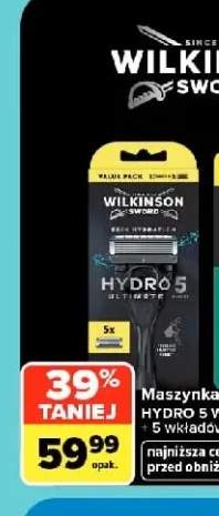 Maszynka do golenia Hydro 5 + 5 wkładów Wilkinson Sword