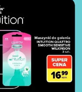 Maszynki do golenia Intuition Quattro Smooth Sensitive Wilkinson Sword