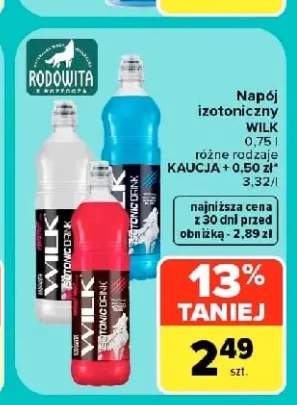 Napój izotoniczny Wilk