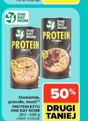 Owsianka proteinowa banan i słony karmel One Day More +1 wariant