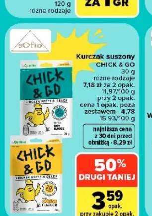 Kurczak suszony with soy sauce Chick & Go +1 wariant