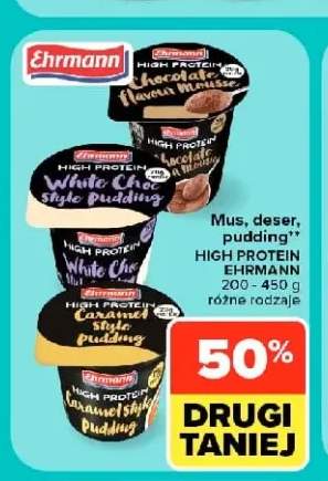 Mus proteinowy czekoladowy Ehrmann High Protein +2 warianty
