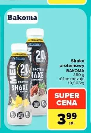 Shake proteinowy waniliowy Bakoma Men +1 wariant