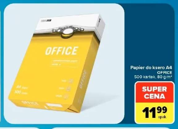 Papier do ksero A4 Office 500 kartek 80 g/m²