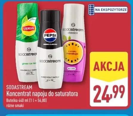Koncentrat napoju do saturatora Lipton Green Ice Tea Sodastream +2 warianty