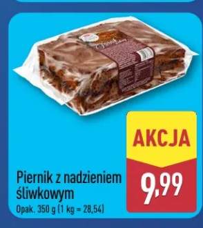 Piernik z nadzieniem śliwkowym