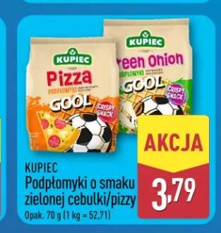 Podpłomyki o smaku pizzy Kupiec Gool +1 wariant