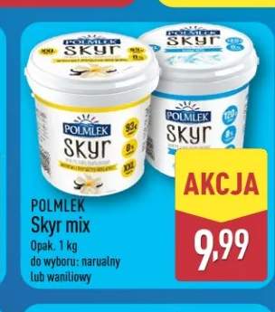 Jogurt Skyr waniliowy Polmlek +1 wariant