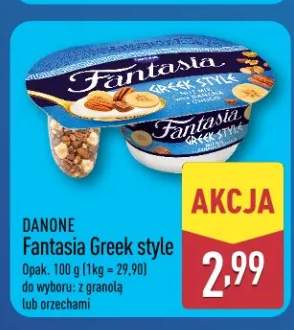 Jogurt Danone Fantasia Greek style z granolą