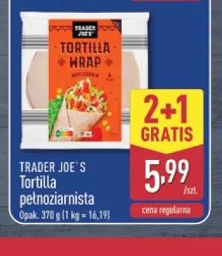 Tortilla pełnoziarnista Trader Joe's