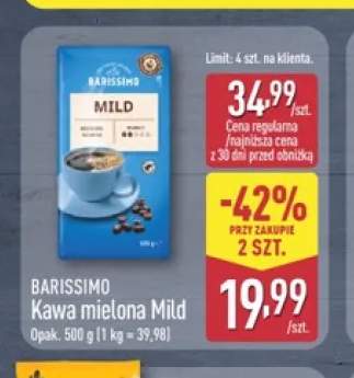 Kawa mielona Mild Barissimo
