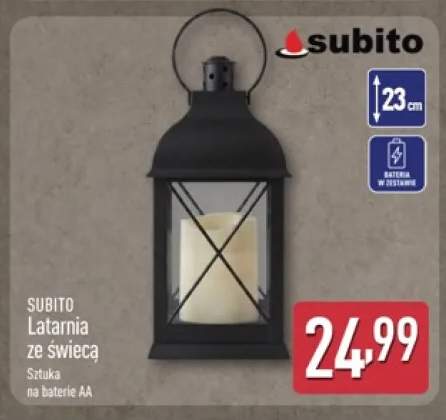 Latarnia ze świecą Subito