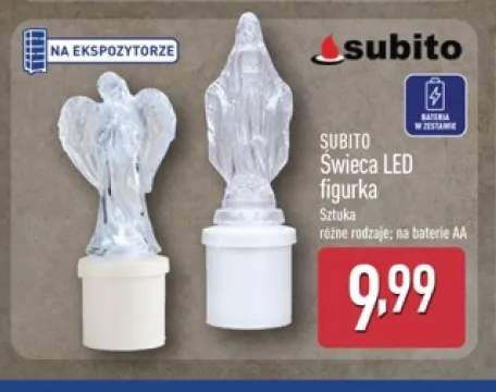 Świeca LED figurka Subito