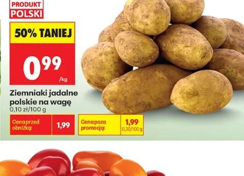 Ziemniaki jadalne polskie na wagę
