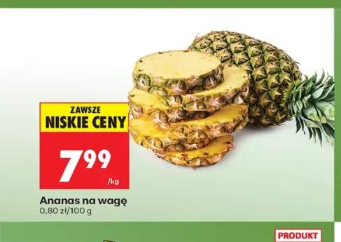 Ananas na wagę
