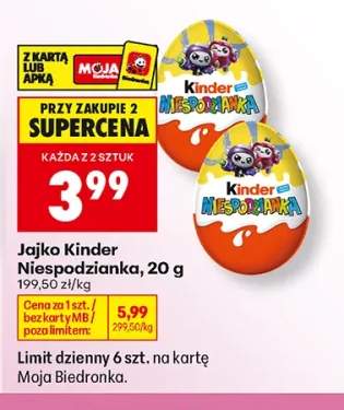 Jajko Kinder Niespodzianka