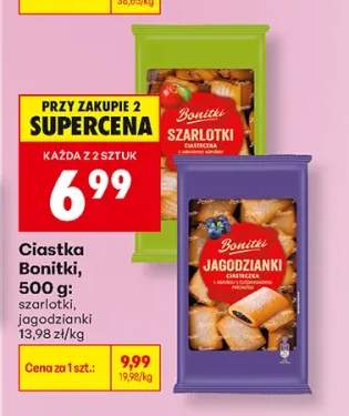 Ciastka Bonitki szarlotki +1 wariant