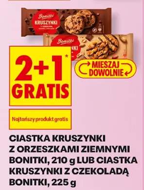 Ciastka Kruszynki z orzeszkami ziemnymi Bonitki +1 wariant