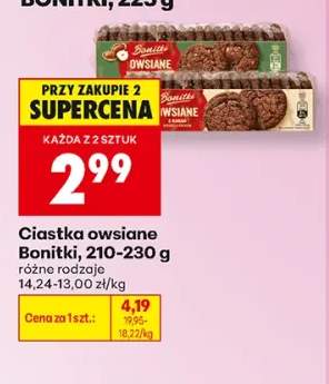 Ciastka owsiane Bonitki
