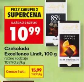 Czekolada Lindt Excellence 85% Cocoa