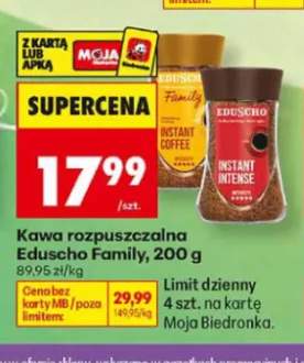 Kawa rozpuszczalna Eduscho Family